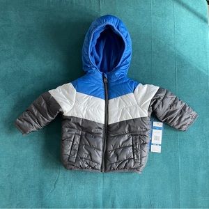NWT Perry Ellis Boy puffer jacket 12M